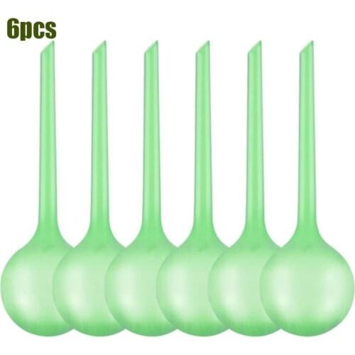 6X Plant Watering Globes Bulbs PVC Garden Flower Drip Automatic Self-Watering System Very Practical And Useful