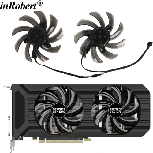 85MM GA91S2U GPU Cooler Fan Replace вентилятор 12 вольт For Palit GeForce GTX 1070 Ti 1070 1060 1080 GTX1060 Dual Graphics Card
