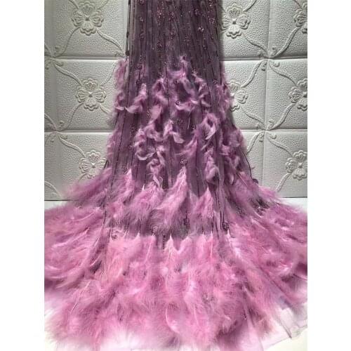 African Lace Fabric 2021 High Quality Lace Bride 3D Lace Fabric Nigeria Tulle Mesh Lace Fabric ZX3677