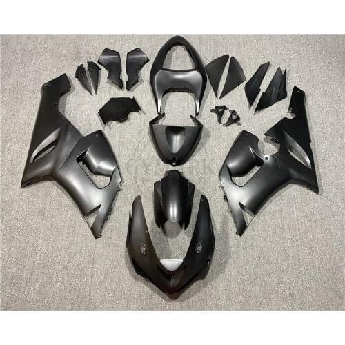 New Motorcycle Accessories ZX-6R 2005 2006 ABS Full Car Fairing Kit For Kawasaki Ninja 636 ZX6R 05 06 Body matte black fairing
