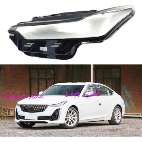 Car Headlight Lens For Cadillac CT5 2020 Headlamp Cover Car Replacement Front Auto Shell Cover