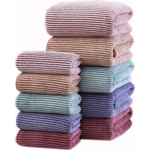Coral Velvet Towel Set Kitchen Hair Hand Hotel Beach Bath Face Towel Soft For Adults Kids Home 2pcs/Set