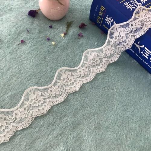 Model C1044, a piece of lace that wraps around your legs like a wave