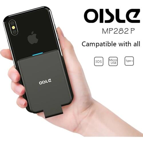OISLE 4500mah Portable Power Bank External mini Battery Charger Case For Huawei Mate 20 pro/iPhone 12 X 11 7 8 PLUS/Samsung S10