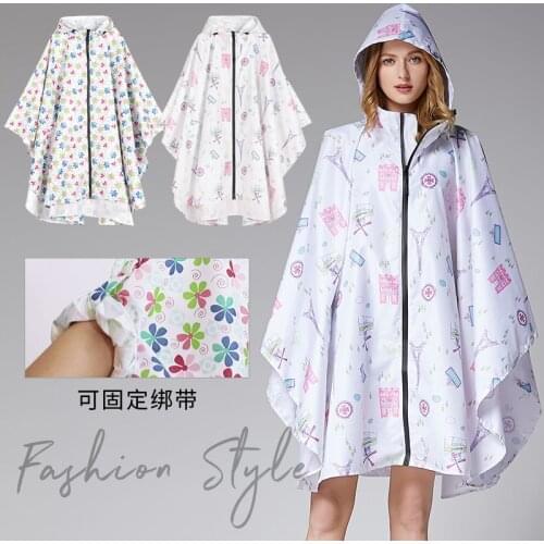 2021 Men And Women Rain Coat Lightweight Poncho Fashion Colorful Waterproof Breathable Raincoat Adults Outdoor Windproof Cloak