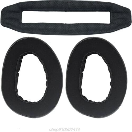 Replacement Ear Pads Cushion Earpads Earmuff Headband for sennheiser GSP 500 600 Headphones Headset Accessories D28 20 Dropship