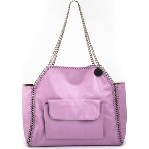 FIRMRANCH womens bag 2021 chain woven large capacity multifunctional double-sided different colors ladies one-shoulder tote bag