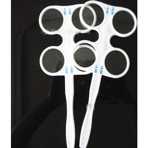 Glasses Accessories Amblyopia Training + -200 Degree Flip Glasses Double-sided Mirror Reverse Frame Butterfly Mirror Optometry