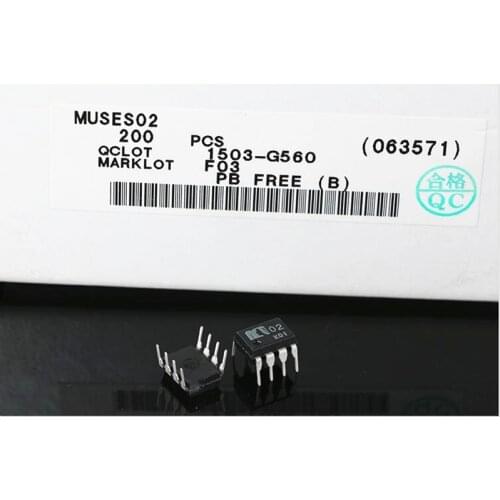 1 piece MUSES02 MUSES 02 Dual op amp for audiophiles 100% Original