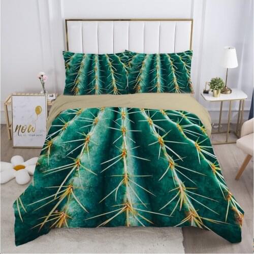 2/3pcs Duvet cover set pillow case Bedding set Queen King Euro Bed linens 220x240 140x200 240x260 Bed set nordic thorn
