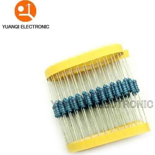 300pcs 0.1~750 Ohm 1/2w Resistance 1% Metal Film Resistor Assortment Kit Set 30Kinds*10pcs=300PCS
