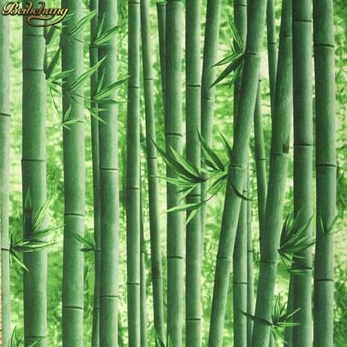 Beibehang 3d bamboo wallpaper restaurant restaurant hotel entrance living room TV background wall papers home decor