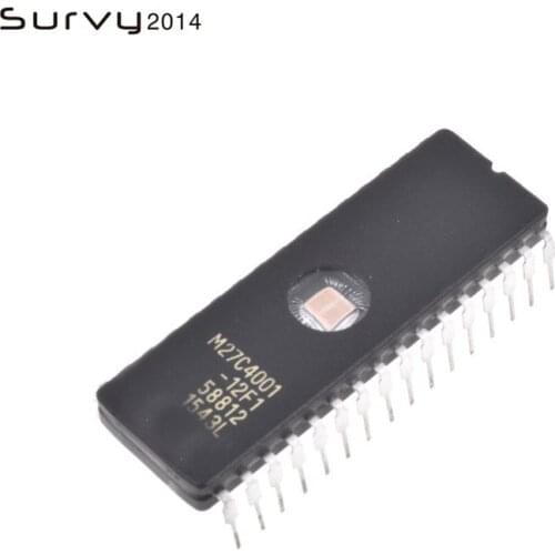 5pcs/lot M27C4001-12F1 M27C4001 EPROM CDIP-32 IC NEW Goods in stock diy electronics