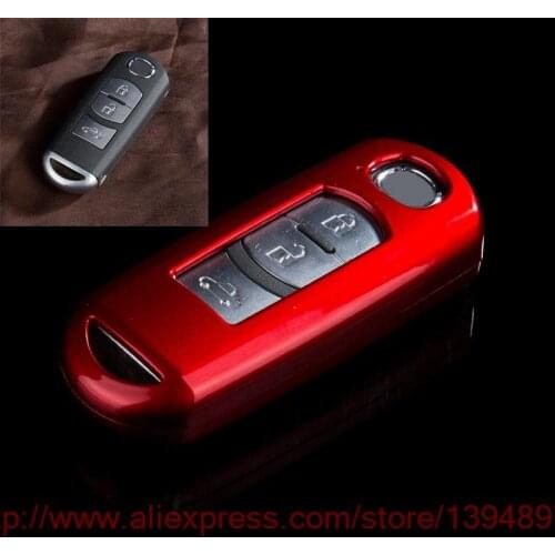 ABS Car refiting key bag/key cover/key case Fit for Mazda Axela CX-5 CX-7 Atenza M6 M3 etc