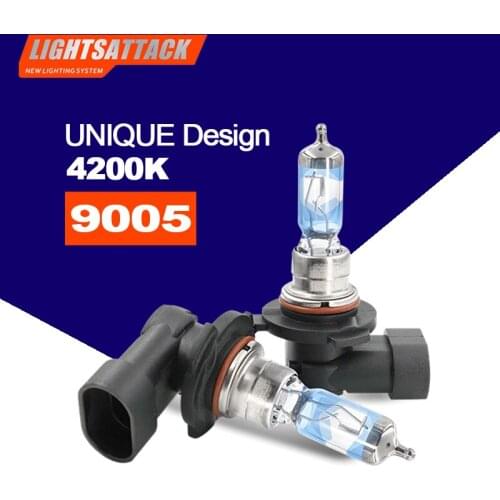 PEGASUS Car Halogen Headlight HB3 9005 75W 2000lm Auto Bulb Headlamp 4200K For Car