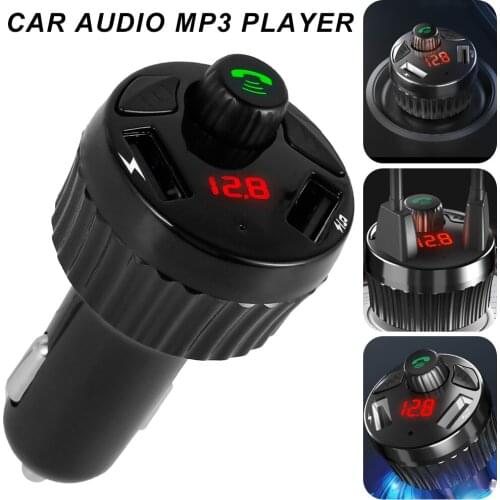 Car FM Transmitter MP3 Music Player Handsfree USB Charger LED Display Wireless FM Modulator Accessories