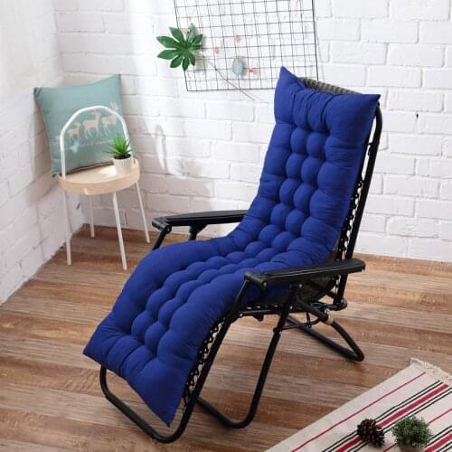 Long cushion reclining chairs Foldable Rocking Chair Cushion Garden chair cushion Window Floor Mat Multicolor optional