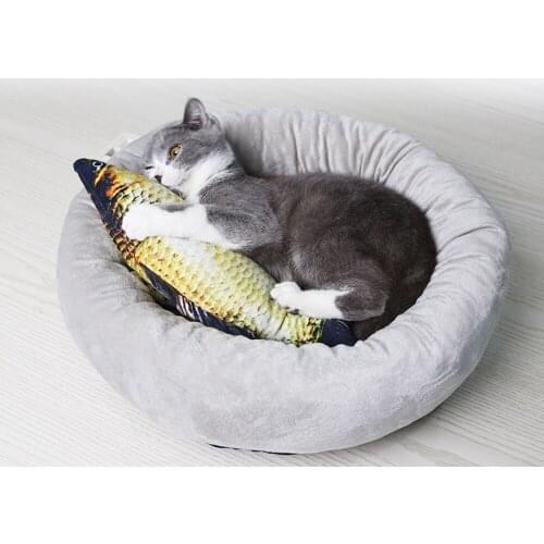 Electric Fish Sports Cat Toy With USB Charging Simulation Fish Toys Suitable For Dog Cat Chewing Playing Biting Supplies