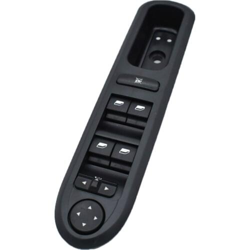 For Peugeot 407 Glass Lifter Main Switch Power Window Control Panel 6554.ER 96468704XT 6554ER 6554 ER 2004-2010