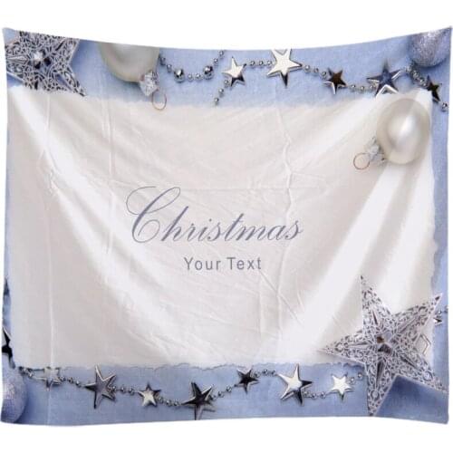 Tapestry Wall Hanging Bed Spread Beach Towel Table Cloth Yoga Mat MERRY CHRISTMAS large size