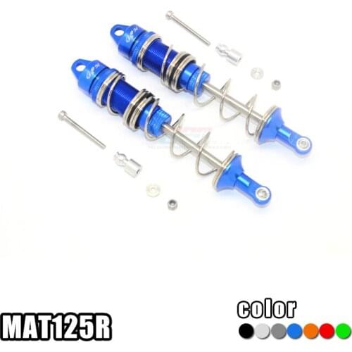 GPM ARRMA 1/8 6S TALION old and new universal two-stage rear shock absorber thickened spring and shaft / midpoint 125MM