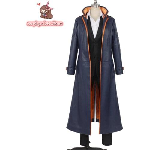 Fate cos FGO Saitou Hajime Cosplay Costume Halloween Christmas Costume