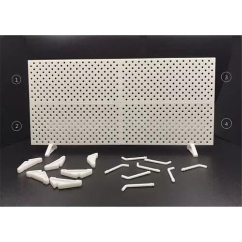 4/8/16/32pcs Gun Model Bracket Support Showing Stand White Plastic Military Model Accessories For Display And Collection