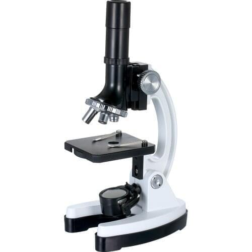 100X-1200X High Definition High Power Metal Microscope with Light Source Children Educational Experiment Microscopic Magnifier