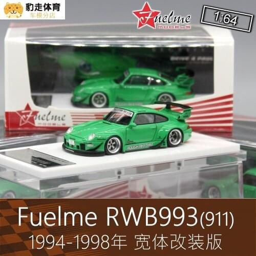 Fuelme 1:64 PORSCHE RWB 993 911 Rough RHYTHM Limited 499pcs collection resin car model