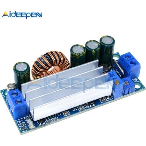 AT35 DC-DC 5-30V to 0.5-30V Power Step Up Down Converter Module 3A 35W Buck Boost Board Overcurrent Protection Power Bank Supply