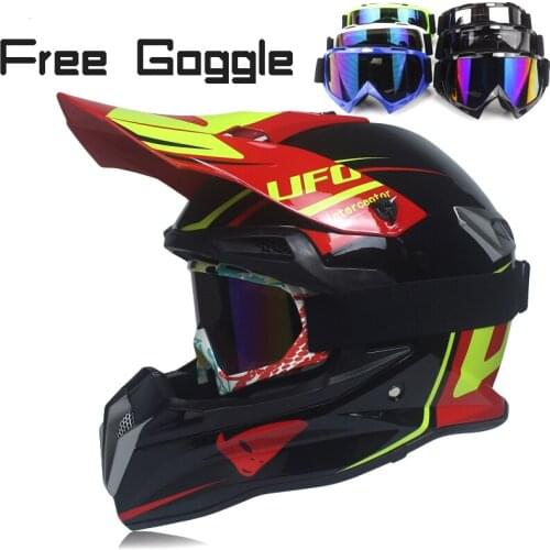 Motorcycle helmets, cross country bicycles or cross country motorcycles, helmets and motorcycles crossed