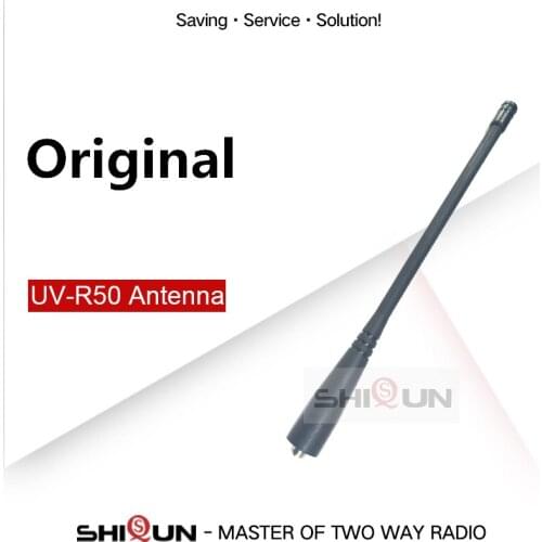 Original Quansheng UV-R50 Antenna High Gain VHF UHF Dual Band Antenna for Quansheng UV-R50-1 UV-R50-2 UV R50 Antenna Replacement