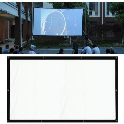 Projector Screen 180 Inches 16:9 Office Bussiness School Projection Equipment Beam Smart HDMI Film Daylight Projectors Data Show