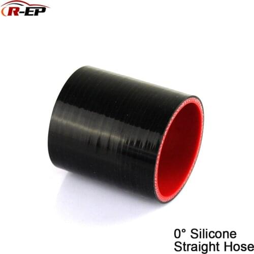 R-EP 0 degree Straight Silicone Hose/Tube 38 45 51 57 63 70 76 83 89MM Rubber Joiner Tube for Intercooler Cold air intake Pipe