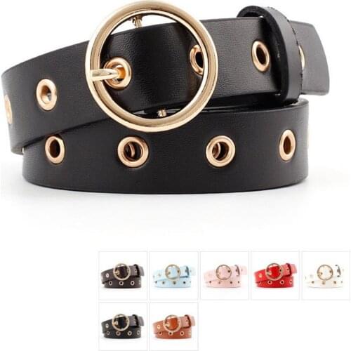 Belt Women Man Unisex Vintage Men Leather Buckle Belts Female Leisure Belt Trouser Accessories Pu Womens With Buckle#p3