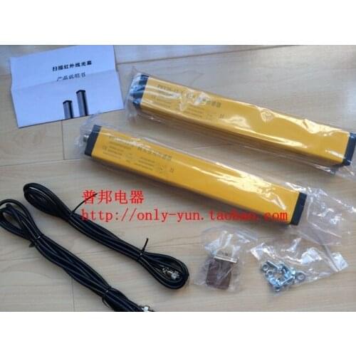 Grating Safety Light Curtain Sensor PBY20 40-468 10-J Point Punch Press Protected Photoelectric Switch