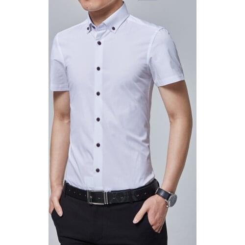 New arrival Fashion Mens Luxury Stylish Casual Dress Shirts Long Sleeve Slim Fit Shirt Men Slim Casual dress shirts 5XL