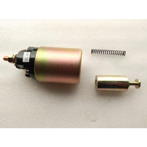 Starter solenoid for Lovol combined rice harvester with Yuchai engine , 24V