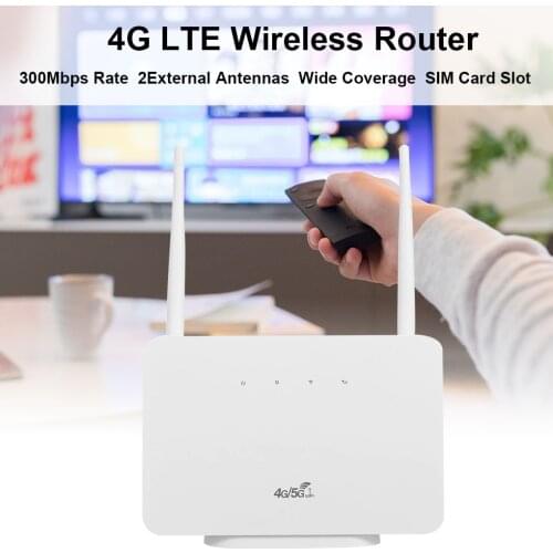 Universal Unlocked 4G LTE CPE Router Modem RJ45 LAN WAN External Antenna WiFi Wireless Hotspot With Sim Card Slot