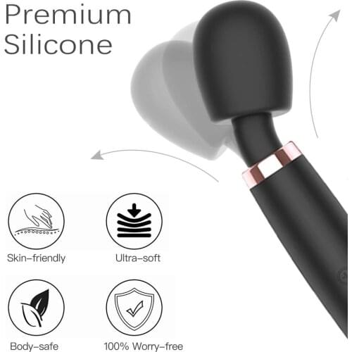 Av Magic Wand Vibrator Powerful For Women Masturbation G Spot Massager Clitoris Stimulator Vibration Adults Sex Toys For Women