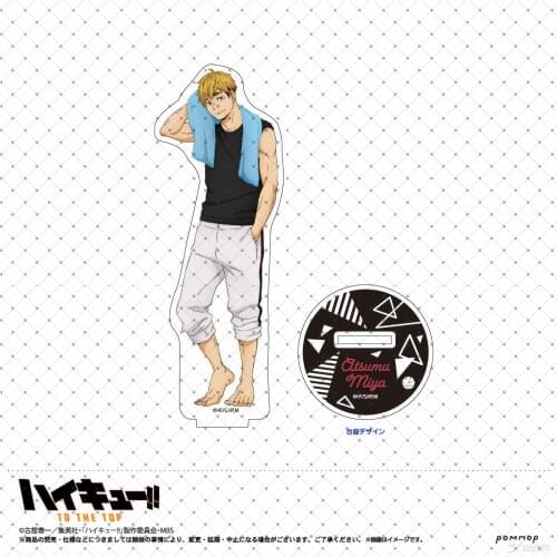 Japanese Anime Haikyuu!! Tabletop Ornaments Acrylic Cartoon Character Licensing Tabletop Decoration Shoyo Hinata Tobio Kageyama