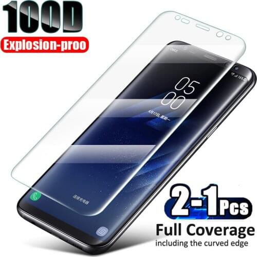 Tempered Glass Screen Protector For Samsung Galaxy S9 S8 S10 E Lite Note 8 9 10 Plus S20 Ultra Full Cover Hard Film Protection