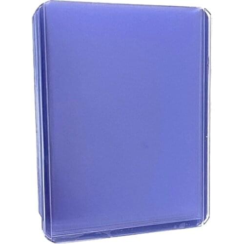 Holder Toploaders and Clear Sleeves for Collectible Trading Basketball Sports Cards 35PT Rigid Plastic
