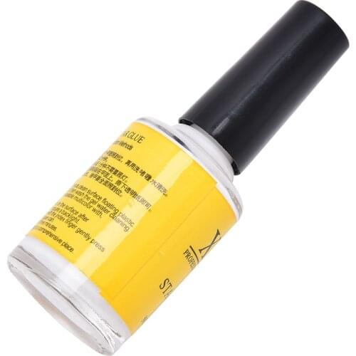 1Pc 16ml Transfer Decoration Nails Tips Glue Adhesives White Nail Glue For Galaxy Star Foil Stickers Nail Art