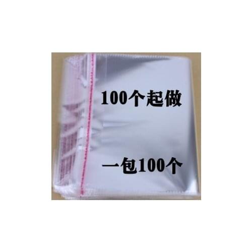 100Pcs Clear Self Adhesive Seal Plastic Bags 15x24cm Cellophane / BOPP / Poly Bags