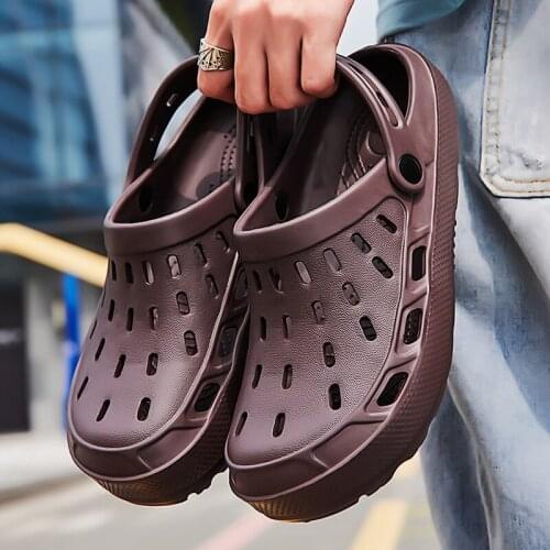 2021 New Summer Fashion Men Slipper Outdoor Beach Slipper Boys