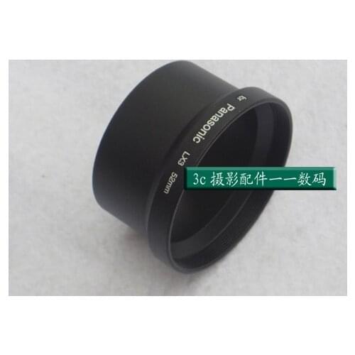 52mm 52 mm filter mount Lens Adapter Tube Ring for Panasonic LX3 LX-3 camera