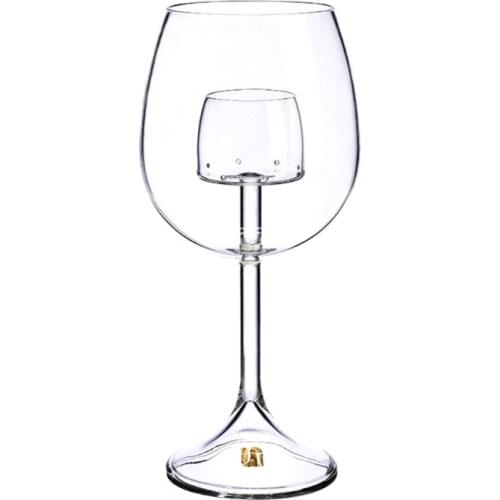 Stemless Aerating Wine Glasses Glass Molecular Gastronomy Bar Bartender Beer R2JC
