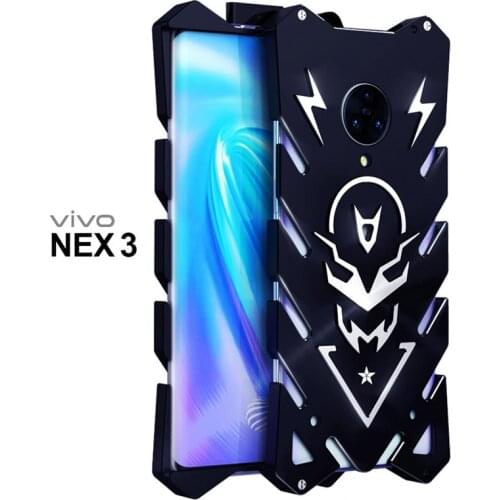 For VIVO Nex 3 3s Zimon Luxury New Thor Heavy Duty Armor Metal Aluminum Phone Case For Vivo Nex 3s Nex3 Case 6.89"