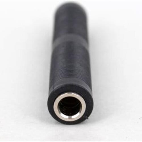 Bass Guitar Microphone Audio Cable Extender Connector 6.35 Mm Jack Female To 6.35 Female Audio Adapter